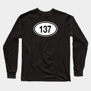 The Mysterious 137 Marathon Long Sleeve T-Shirt